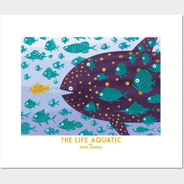 The Life Aquatic Wall Art by JimBryson